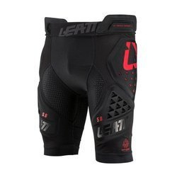 LEATT (2020) SPODENKI Z OCHRANIACZAMI IMPACT SHORTS 3DF 5.0 BLACK KOLOR CZARNY
