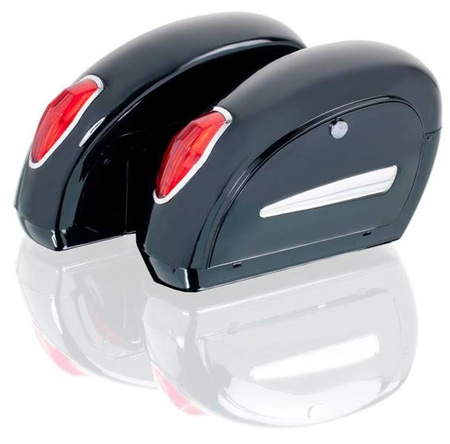 Kufry boczne Customaccess Small (para) Czarny (N) ARS004N