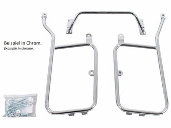 Sidecarrier permanent mounted black for Suzuki VL 800 Intruder LC Volusia (2001-2008) / C 800 Intruder / Black Edition (2005-2016)