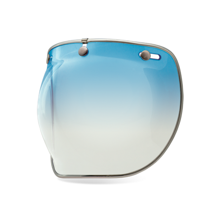 Szyba Bell Custom 500 Deluxe Bubble Ice Blue