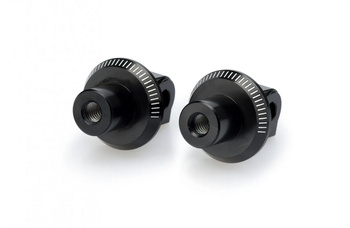 Mocowanie sportowych podnóżków PUIG 9495 (tył) Czarny (N) 9495N