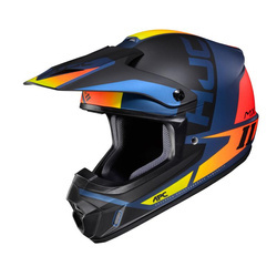 KASK HJC CS-MX II CREED BLACK/BLUE/ORANGE