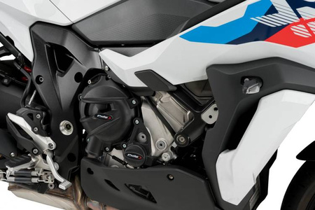 Pokrywy dekli silnika PUIG do BMW S1000XR 2020-2025 Czarny (N) 21241N