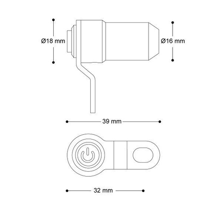 Barracuda Yamaha Tenere700 Switch Reflektorów