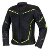 Motocyklowa Kurtka Tekstylna Ozone Jet II Black/Fluo Yellow