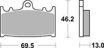 KLOCKI HAMULCOWE SBS 789 LS