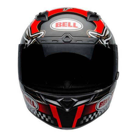 KASK BELL QUALIFIER DLX MIPS ISLE OF MAN RED/BLACK/WHITE