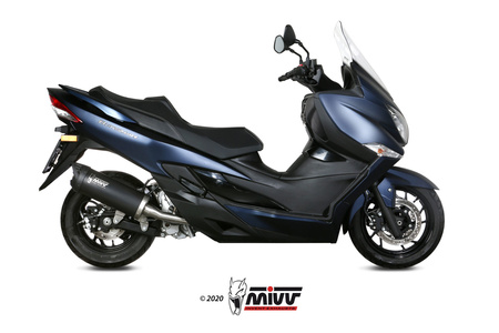 Mivv Tłumik końcowy MOVER BLACK PAINTED STAINLESS STEEL SUZUKI BURGMAN 400 2017-2020