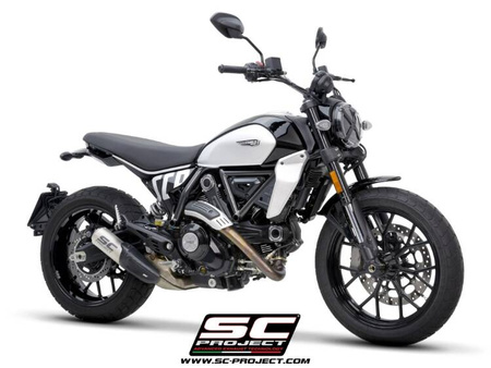 SC-Project tłumik końcowy CR-T tytan Ducati Scrambler 800 (2023-2024)
