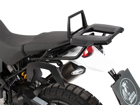 Alurack top case carrier black for Ducati DesertX Rally (2024-)