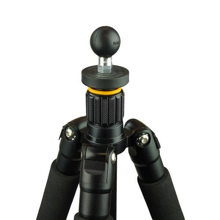 Adapter kulowy RAM® z otworem gwintowanym 1/4" - 20" i słupkiem sześciokątnym - rozmiar B