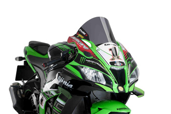 OUTLET Szyba wyścigowa PUIG do Kawasaki ZX10R / ZX10RR 16-20 Mocno przyciemniany (F) O9849F