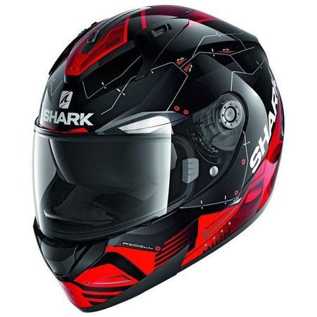 Kask Shark Ridill 1.2 Mecca czarny/czerwony