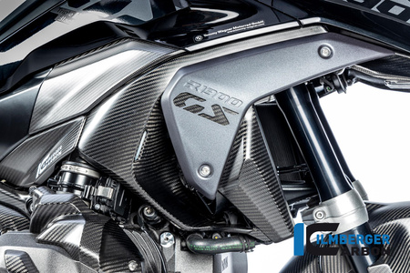 Pokrywa nawiewu powietrza prawa carbon matt BMW R 1300 GS od 2023 ILMBERGER CM.LAR.019.R23GS