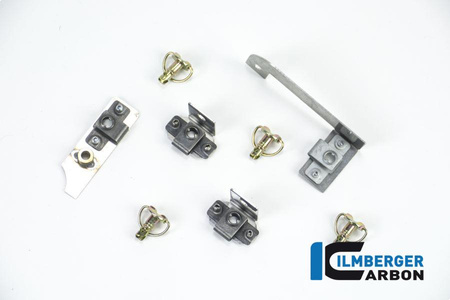 Zestaw uchwytów do owiewek bocznych i dolnych (4 części) - BMW S 1000 RR Racing (2015-2016) ILMBERGER VHK.351.S1R15.K