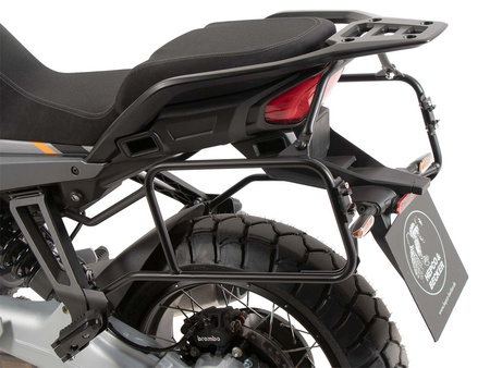 Sidecarrier permanent mounted black for Moto Guzzi Stelvio (2024-)