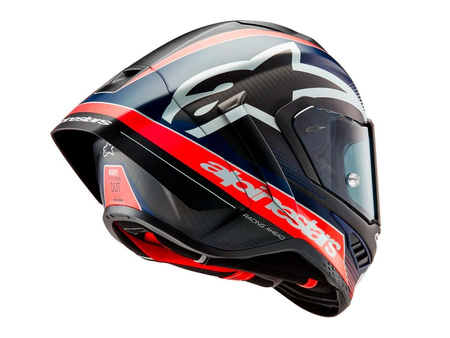 Kask Integralny Alpinestars Supertech R10 Team Red/Blue/White
