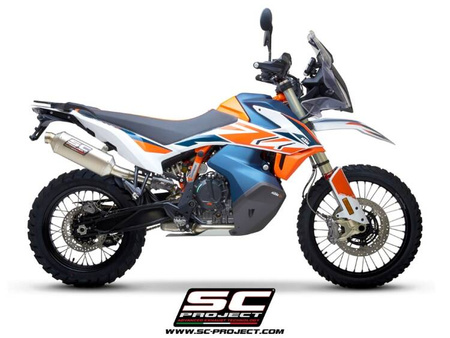 SC-Project tłumik końcowy Rally Raid tytan KTM 790 ADVENTURE (2019 – 2020)