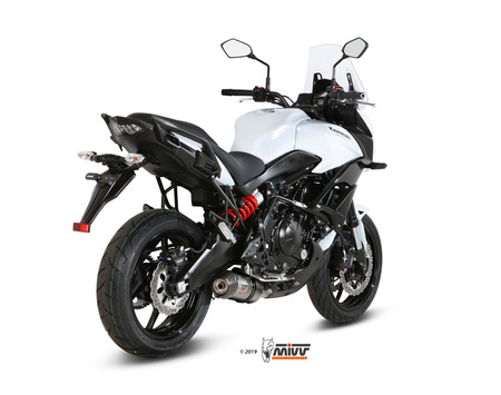 Mivv Układ wydechowy OVAL TITANIUM with carbon cap KAWASAKI VERSYS 650 2015-2020