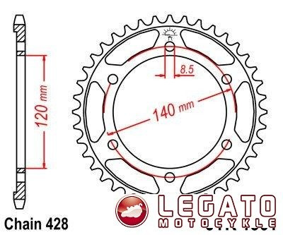 ZĘBATKA NAPĘDOWA JT TYŁ
