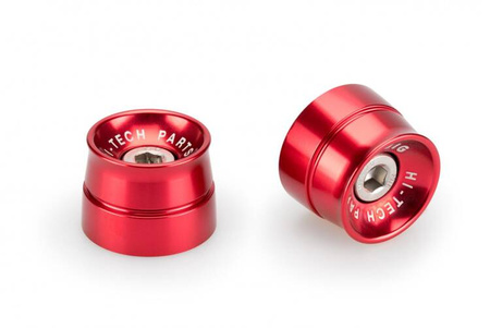 Końcówki kierownicy PUIG Speed do Kawasaki Ninja / Z / ZX Czerwony (R) 21013R