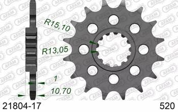 21804-17 AFAM ZĘBATKA PRZEDNIA