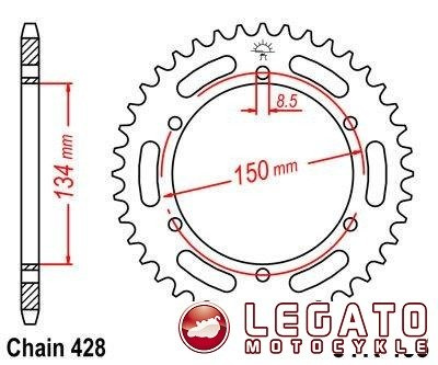 ZĘBATKA NAPĘDOWA JT TYŁ
