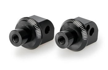 Mocowanie sportowych podnóżków PUIG 20676 (tył) Czarny (N) 20676N