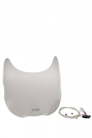 MRA Szyba motocyklowa SUZUKI GSX-R 750, GR7AB/GR7AA, 1991-1991, forma O, przyciemniana