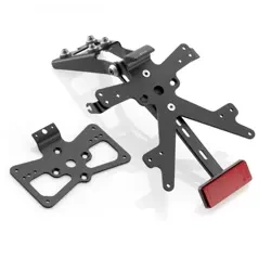 Fox license plate support kit