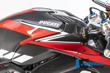 Osłona górna zbiornika - połysk do motocykla DUCATI Panigale V4 Racing (2018-2019) ILMBERGER TAO.057.D4RAG.K