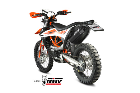Mivv Tłumik końcowy STR-1 BLACK stal nierdzewna KTM 690 ENDURO R 2021-2024