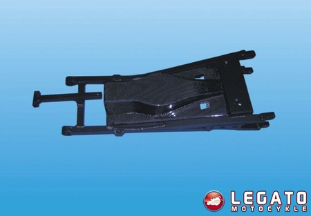 Stelaż tylny sportowy z wypełnieniem z carbonu Motoholders Yamaha YZF R1/ 04-06 srebrny