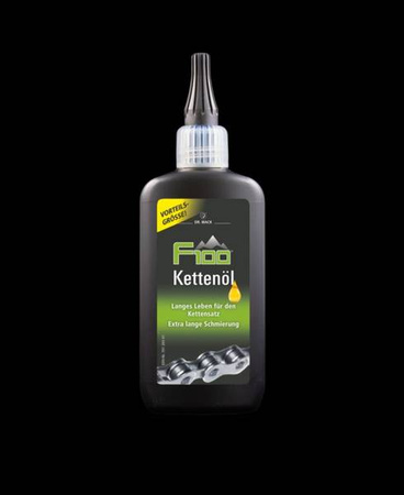 OLEJ ŁAŃCUCHOWY DO ROWERU F100 CHAIN OIL ZAKRAPLACZ 100ML