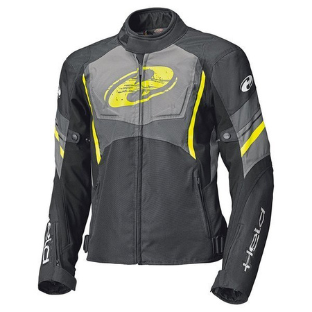 Motocyklowa Kurtka Tekstylna Held Baxley Top Black/Fluo Yellow