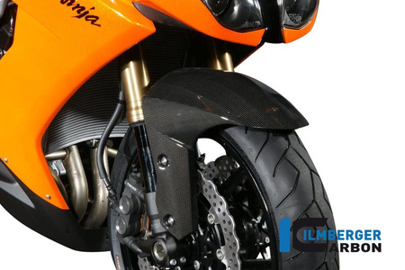 Błotnik przedni carbon do motocykla Einzelstcke Kawasaki ZX 10 R MY 08/09 - czarny ILMBERGER KVO.001.ZX10R.K