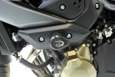 CRASHPADY AERO RG RACING YAMAHA XJ6 09-12/DIVERSION 09- BLACK