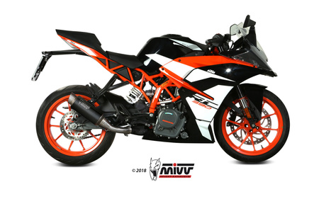 Mivv Tłumik końcowy GP PRO BLACK stal nierdzewna KTM RC 390 2017-2020