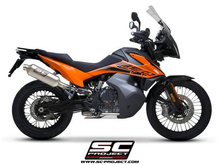 SC-Project tłumik końcowy Rally Raid tytan KTM 890 ADVENTURE (2021-2024)
