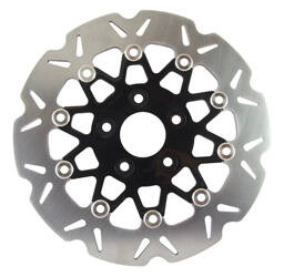 EBC Tarcza hamulcowa motocyklowa VR025BLK VEE, do amerykańskich motocykli