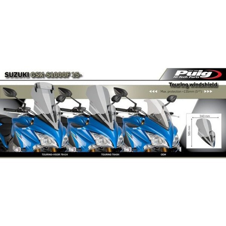 SZYBA TURYSTYCZNA PUIG DO SUZUKI GSX-S1000F 15-20