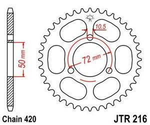 ZĘBATKA NAPĘDOWA JT TYŁ