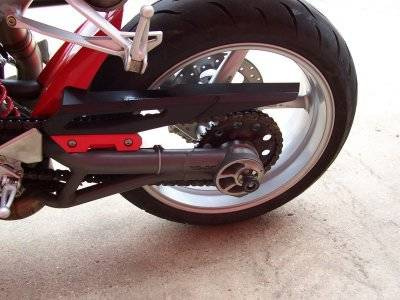 SLIDERY TYLNEJ OSI RG RACING BENELLI TNT 04 BLACK