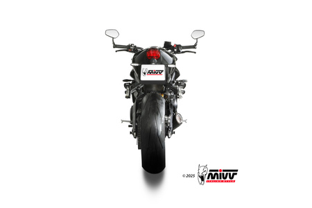 Mivv Układ wydechowy X-M5 BLACK stal nierdzewna TRIUMPH STREET TRIPLE 765 R / RS 2025