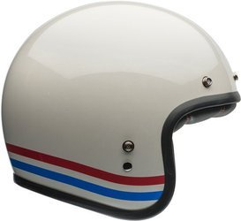 Kask Bell Custom 500 DLX Stripes Pearl White