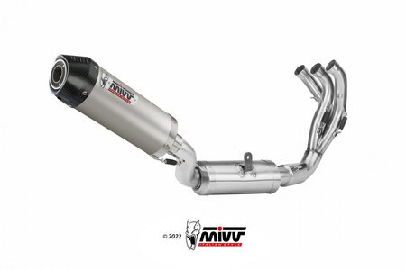 Mivv Układ wydechowy OVAL TITANIUM with carbon cap YAMAHA TRACER 9 / GT / GT+ 2021-2024