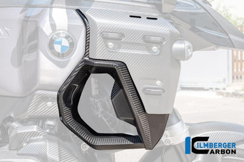 Osłona wylotu powietrza prawa - carbon mat bmw r 1300 gs adventure (od 2024) ILMBERGER CM.LAR.017.24GSA