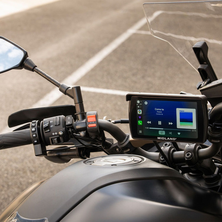 Midland Ekran BikePlay PRO CarPlay i Android Auto dla Twojego motocykla.