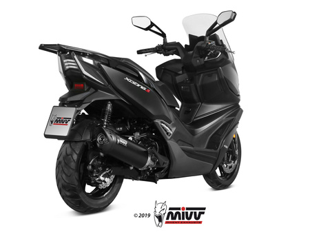Mivv Tłumik końcowy MOVER BLACK PAINTED stal nierdzewna KYMCO XCITING 400i S 2019-2020