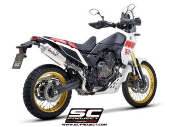 SC-Project tłumik końcowy Rally Raid tytan Yamaha TENERE 700 (2021 – 2024)
